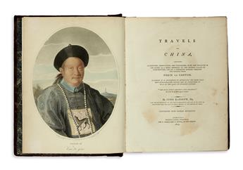 TRAVEL  BARROW, JOHN, Sir. Travels in China.  1804